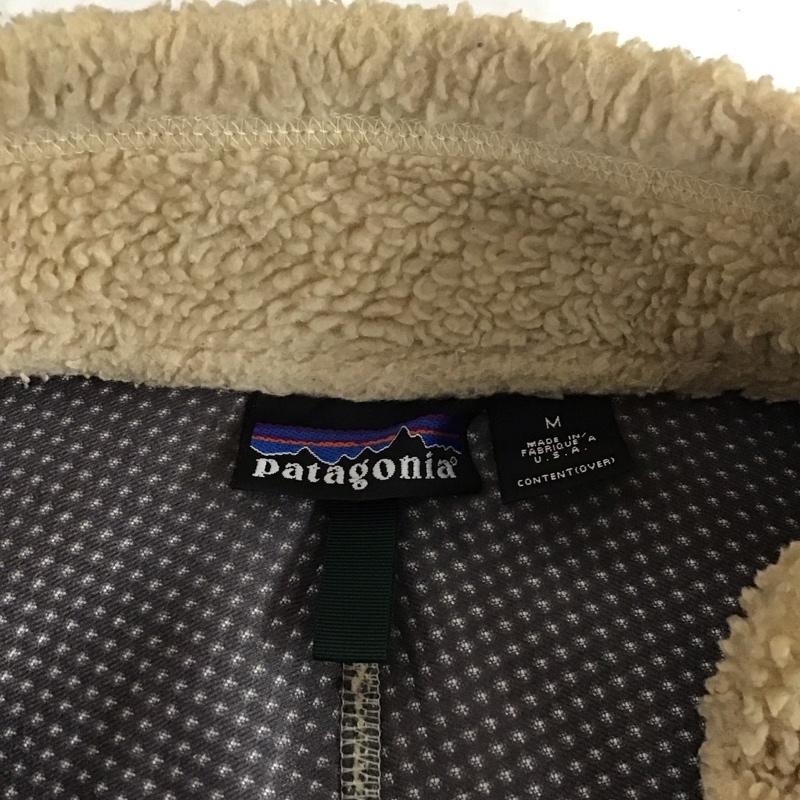 パタゴニア patagonia ジャケット、上着 ジャケット、ブレザー レトロX フリースジャケット 93年 USA製 M ロゴ、文字 ベージュ / ベージュ / X 緑 / グリーン /  メンズ USED 古着 中古 10121317