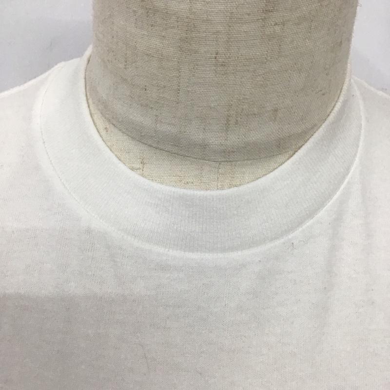 ベイプ BAPE Tシャツ 半袖 半袖カットソー プリントTシャツ クルーネックカットソー M プリント 白 / ホワイト /  メンズ USED 古着 中古 10112700