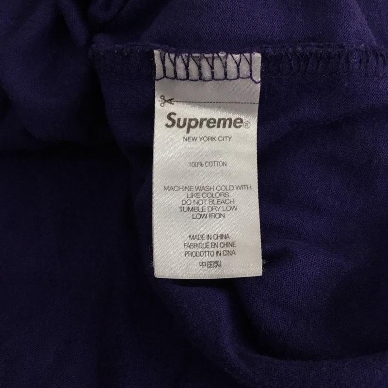 シュプリーム Supreme Tシャツ 半袖 21AW GonzNametagS/STop 半袖カットソー プリントTシャツ M ロゴ、文字 紫 / パープル /  メンズ USED 古着 中古 10120386