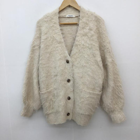 フリークスストア FREAK S STORE カーディガン 長袖 FREE 無地 アイボリー / アイボリー /  レディース USED 古着 中古 10137801