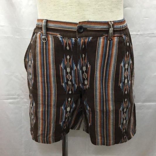 クライミー CRIMIE パンツ ショートパンツ ハーフパンツ ショートパンツ カジュアルパンツ M ネイティブ柄 マルチカラー / マルチカラー /  メンズ USED 古着 中古 10108404