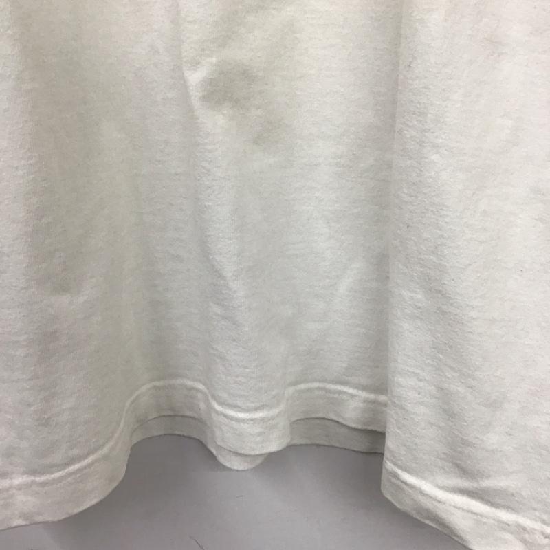 スタンダード カリフォルニア STANDARD CALIFORNIA Tシャツ 半袖 半袖カットソー プリントTシャツ クルーネックカットソー チャンピオン M ロゴ、文字 白 / ホワイト /  メンズ USED 古着 中古 10130728