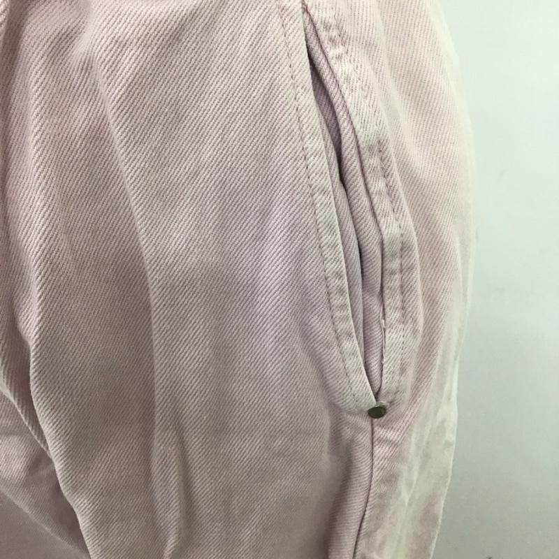 ザラ ZARA パンツ デニム、ジーンズ 5862 152 656 ワイドパンツ テーパード 無地 桃 / ピンク /  レディース USED 古着 中古 10109720