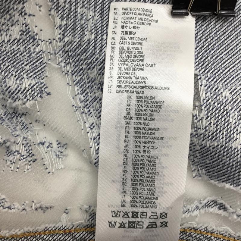 ディーゼル DIESEL ジャケット、上着 ジャケット、ブレザー D-Simply-Over-FSD M ダメージ加工 X  白 / ホワイト / X 青 / ブルー /  メンズ USED 古着 中古 10123091