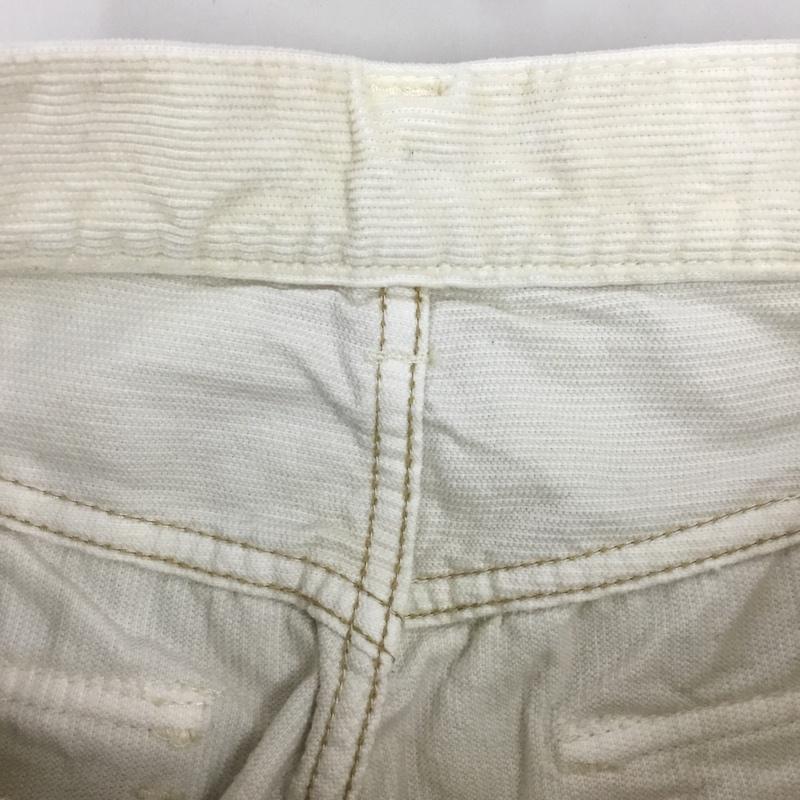 サンライトビリーバー SUNLIGHT BELIEVER パンツ ショートパンツ ショートパンツ ハーフパンツ カジュアルパンツ コーデュロイ 30インチ 無地 オフホワイト / オフホワイト /  メンズ USED 古着 中古 10121622