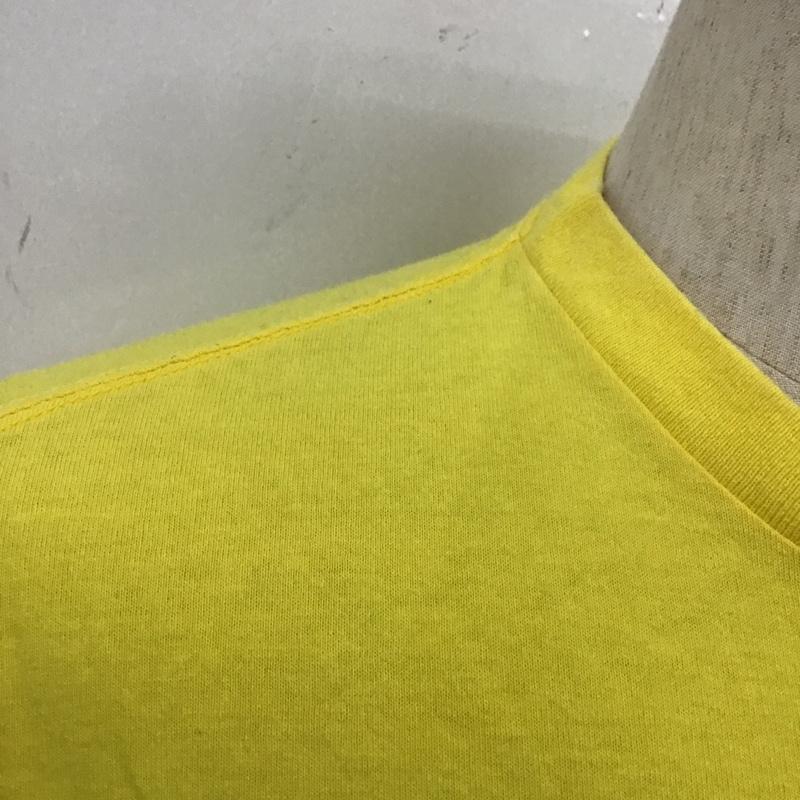 ステューシー STUSSY Tシャツ 半袖 S プリント 黄 / イエロー /  メンズ USED 古着 中古 10106084