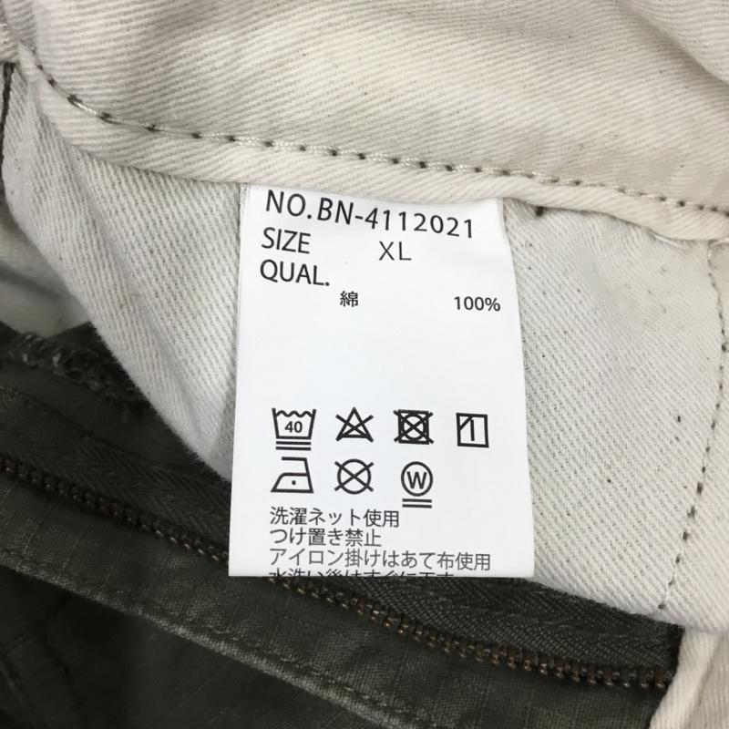 BACK NUMBER BACK NUMBER パンツ ショートパンツ XL 無地 カーキ / カーキ /  メンズ USED 古着 中古 10108817