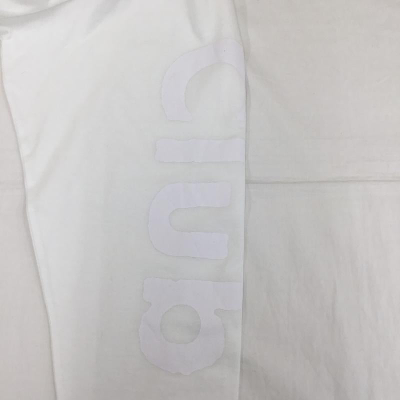 カーハート Carhartt カットソー 長袖 PAM Radio Club Athens XL ロゴ、文字 X プリント 白 / ホワイト / X 桃 / ピンク /  メンズ USED 古着 中古 10127276