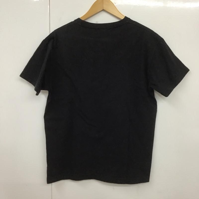ステュディオ・ダ・ルチザン STUDIO D ARTISAN Tシャツ 半袖 半袖カットソー プリントTシャツ クルーネックカットソー M プリント X ロゴ、文字 黒 / ブラック /  メンズ USED 古着 中古 10107128