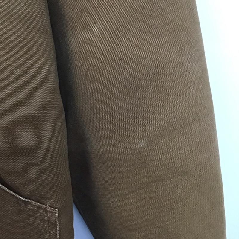 カーハート Carhartt ジャケット、上着 ジャケット、ブレザー ジップアップジャケット アウター 古着 カラージャケット M ロゴ、文字 ベージュ / ベージュ /  メンズ USED 古着 中古 10137649