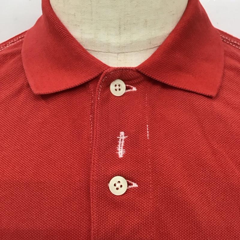 ブルックスブラザーズ BROOKS BROTHERS ポロシャツ 半袖 JUNYA WATANABE S 無地 赤 / レッド /  メンズ USED 古着 中古 10112008