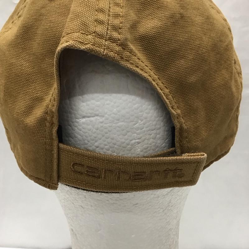 カーハート Carhartt 帽子 キャップ 100289 211 ODESSA CAP ロゴ、文字 茶 / ブラウン /  メンズ USED 古着 中古 10115065