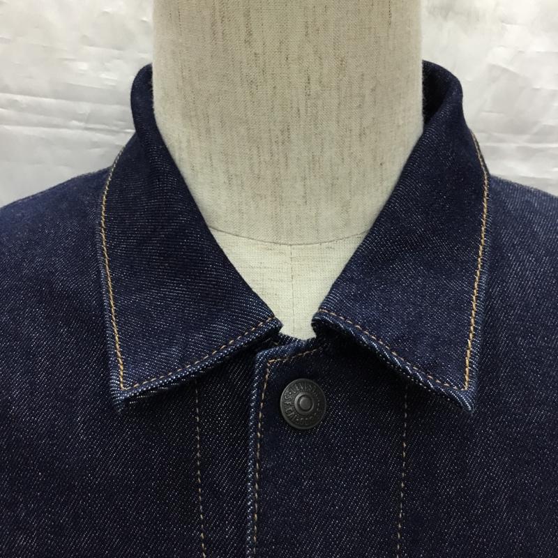 リーバイストラウスアンドコー Levi Strauss & co. ジャケット、上着 ジャケット、ブレザー デニムジャケット カラージャケット 長袖ジャケット ブルゾン Gジャン S 無地 インディゴ / インディゴ /  メンズ USED 古着 中古 10120133
