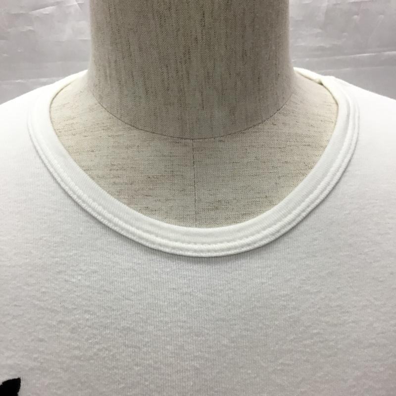 キリュウキリュウ kiryuyrik カットソー 半袖 半袖カットソー プリントTシャツ クルーネックカットソー S ロゴ、文字 白 / ホワイト /  メンズ USED 古着 中古 10120702