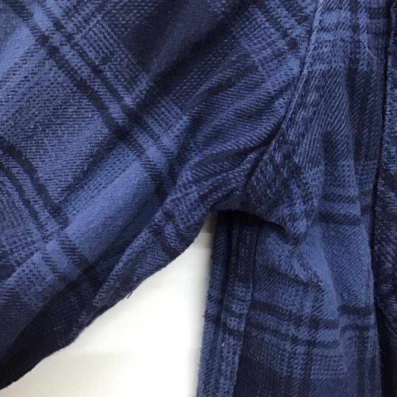 バートン BURTON シャツ、ブラウス 長袖 長袖シャツ チェックシャツ カラーシャツ M チェック 青 / ブルー /  メンズ USED 古着 中古 10145312