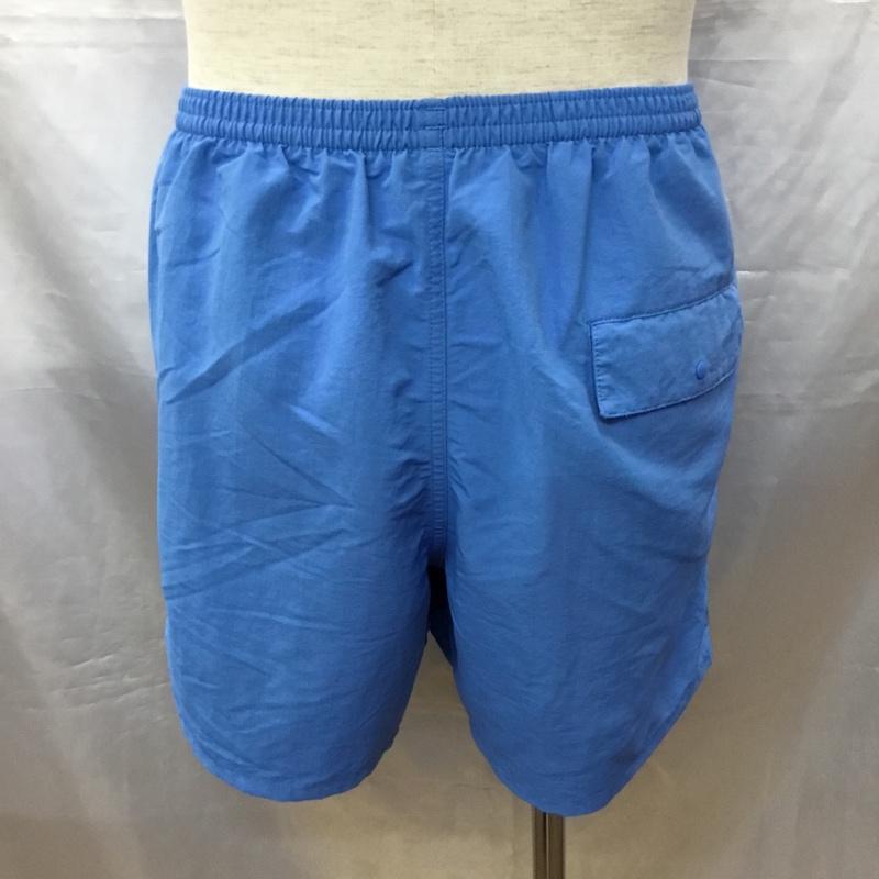 パタゴニア patagonia パンツ ショートパンツ 57021SP19 ショートパンツ ナイロンパンツ S ロゴ、文字 青 / ブルー /  メンズ USED 古着 中古 10117520