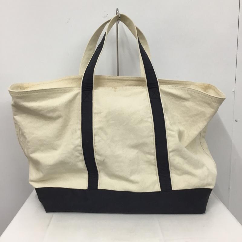 ギャップ GAP トートバッグ トートバッグ キャンバス ロゴ、文字 アイボリー / アイボリー / X 紺 / ネイビー /  メンズ USED 古着 中古 10144913
