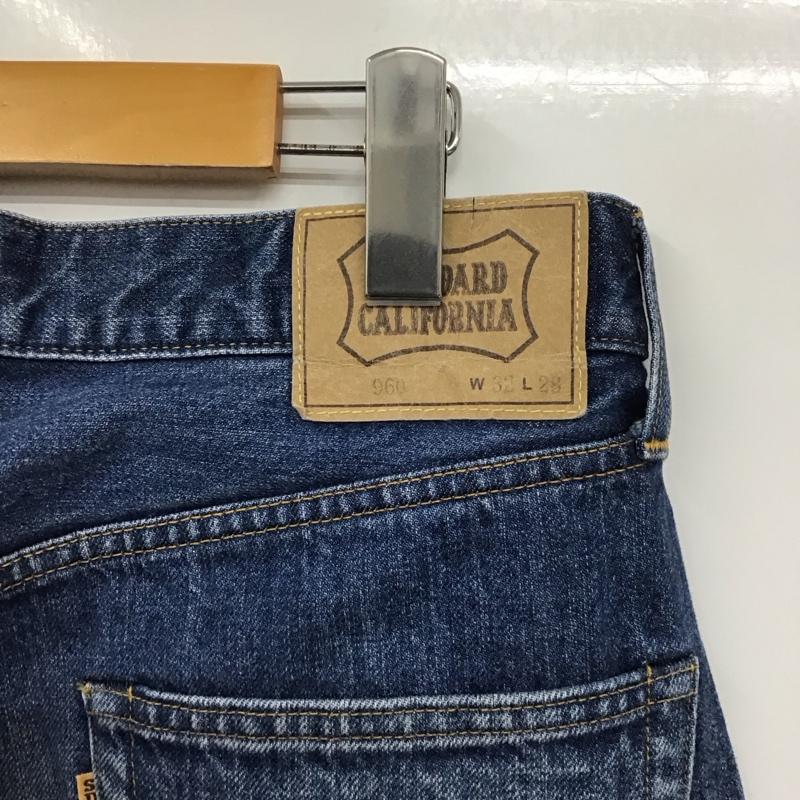 スタンダード カリフォルニア STANDARD CALIFORNIA パンツ デニム、ジーンズ デニムパンツ ワイドパンツ カジュアルパンツ 32インチ 無地 インディゴ / インディゴ /  メンズ USED 古着 中古 10130667