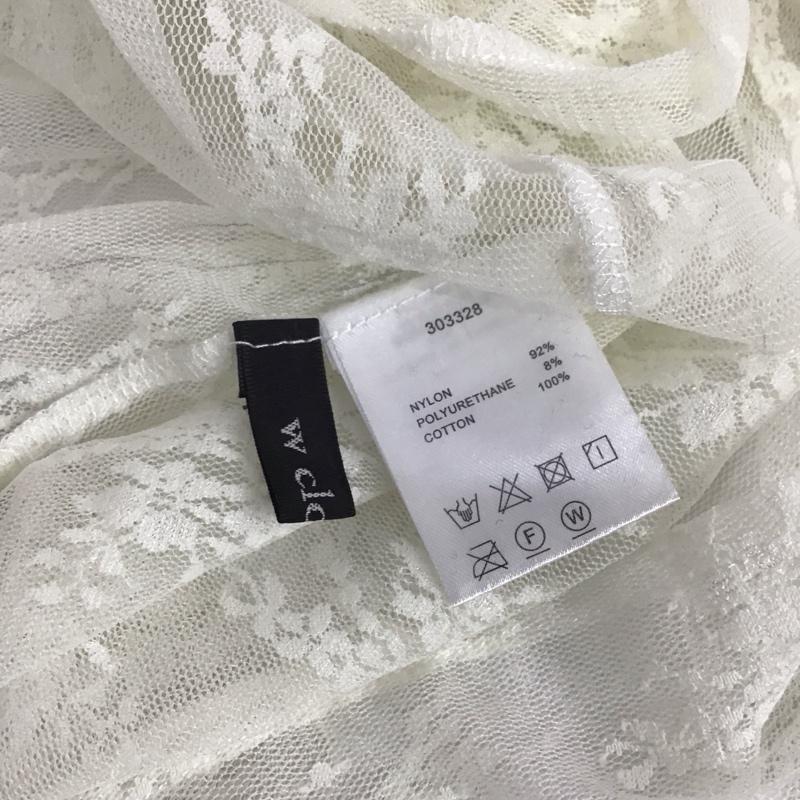 ダブルクローゼット w closet ワンピース ロングスカート 長袖ワンピース ロングワンピース フレアスカートワンピース 前開き 花柄 白 / ホワイト /  レディース USED 古着 中古 10126135