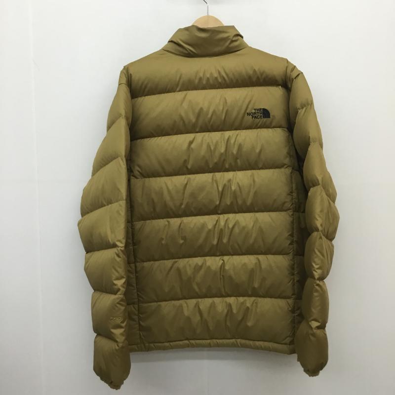 ザノースフェイス THE NORTH FACE ジャケット、上着 ダウンジャケット NF0A47DU XL ロゴ、文字 マスタード / マスタード /  メンズ USED 古着 中古 10118735