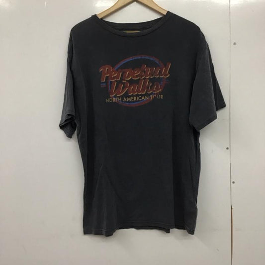 アングリッド Ungrid Tシャツ 半袖 112422793901 ツアーロゴルーズTee 24春夏 FREE プリント X ロゴ、文字 灰 / グレー /  レディース USED 古着 中古 10146295