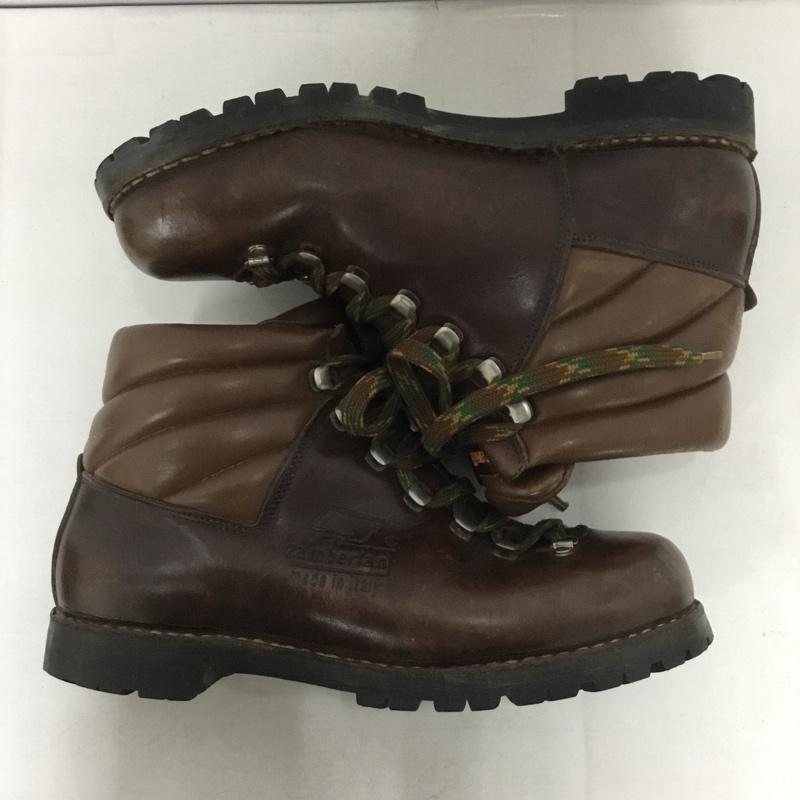 ザンバラン ZAMBERLAN アウトドアシューズ アウトドアシューズ 265 登山靴 トレッキングブーツ 41 ロゴ、文字 茶 / ブラウン /  メンズ USED 古着 中古 10141036
