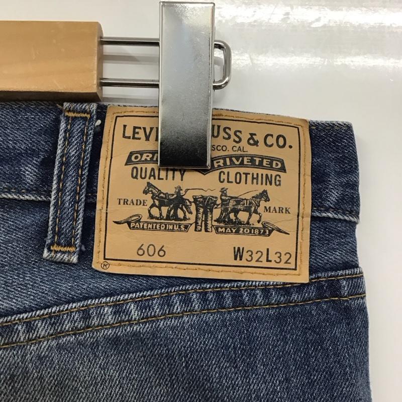 リーバイストラウスアンドコー Levi Strauss & co. パンツ デニム、ジーンズ デニムパンツ スリムパンツ カジュアルパンツ 32インチ 無地 インディゴ / インディゴ /  メンズ USED 古着 中古 10130480