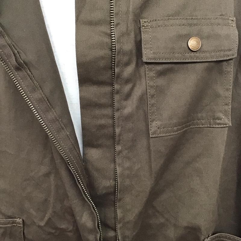 ディッキーズ Dickies サロペット・オーバーオール サロペット、オーバーオール MacHouse オーバーオール オールインワン XL 無地 カーキ / カーキ /  メンズ USED 古着 中古 10124924