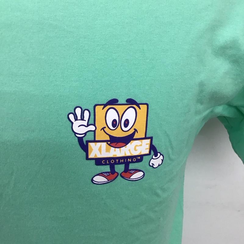 エクストララージ XLARGE Tシャツ 半袖 S プリント 緑 / グリーン /  メンズ USED 古着 中古 10106716