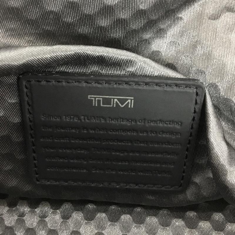 トゥミ TUMI ブリーフケース、書類かばん ブリーフケース、書類かばん ビジネスバッグ ロゴ、文字 黒 / ブラック /  メンズ USED 古着 中古 10140441