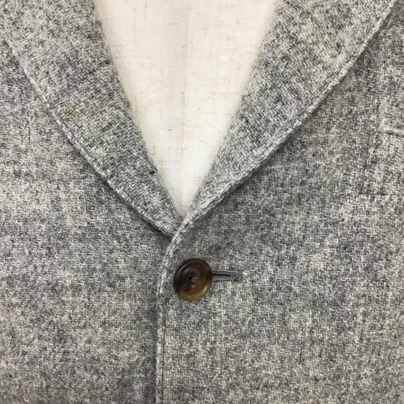 ハリスツイード HARRIS TWEED ジャケット、上着 ジャケット、ブレザー 021-5-BR-OV ウール テーラード J.PRESS L 無地 ベージュ / ベージュ /  メンズ USED 古着 中古 10114951