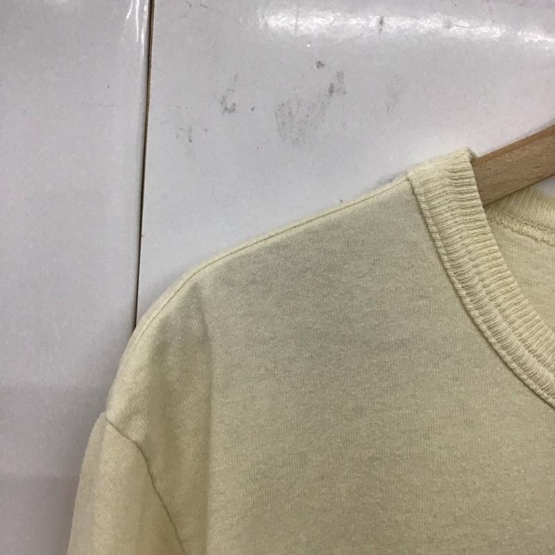 チャンピオン Champion Tシャツ 半袖 t1011 クルーネック半袖Ｔ プリントTシャツ 無地 M 無地 オフホワイト / オフホワイト /  メンズ USED 古着 中古 10132922