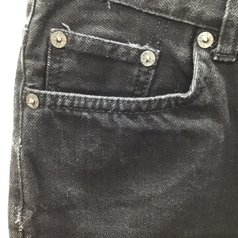 ラルフローレン RALPHLAUREN パンツ デニム、ジーンズ 無地 黒 / ブラック /  レディース USED 古着 中古 10112412