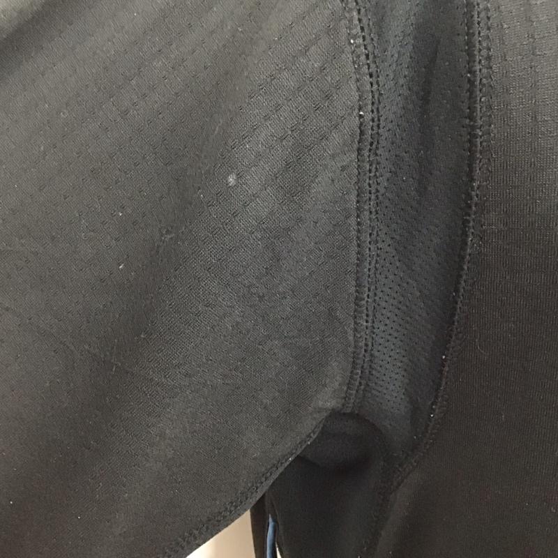 アディダス adidas カットソー 半袖 半袖カットソー Vネックカットソー スポーツウェア L ロゴ、文字 黒 / ブラック /  メンズ USED 古着 中古 10126276