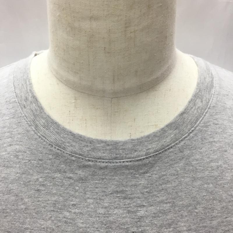 ブルーブルー BLUE BLUE Tシャツ 半袖 アンカーワッペンプリント XL プリント 灰 / グレー /  メンズ USED 古着 中古 10111352