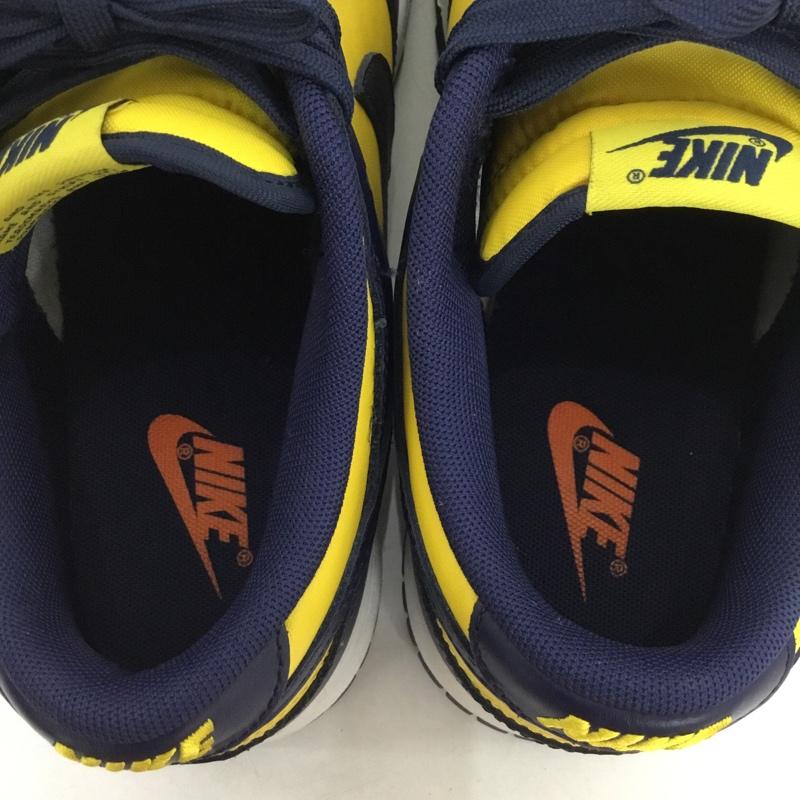 ナイキ NIKE スニーカー スニーカー DD1391-700 DUNK LOW RETRO 26.5cm 箱有 26.5cm ロゴ、文字 紺 / ネイビー / X 黄 / イエロー /  メンズ USED 古着 中古 10131076