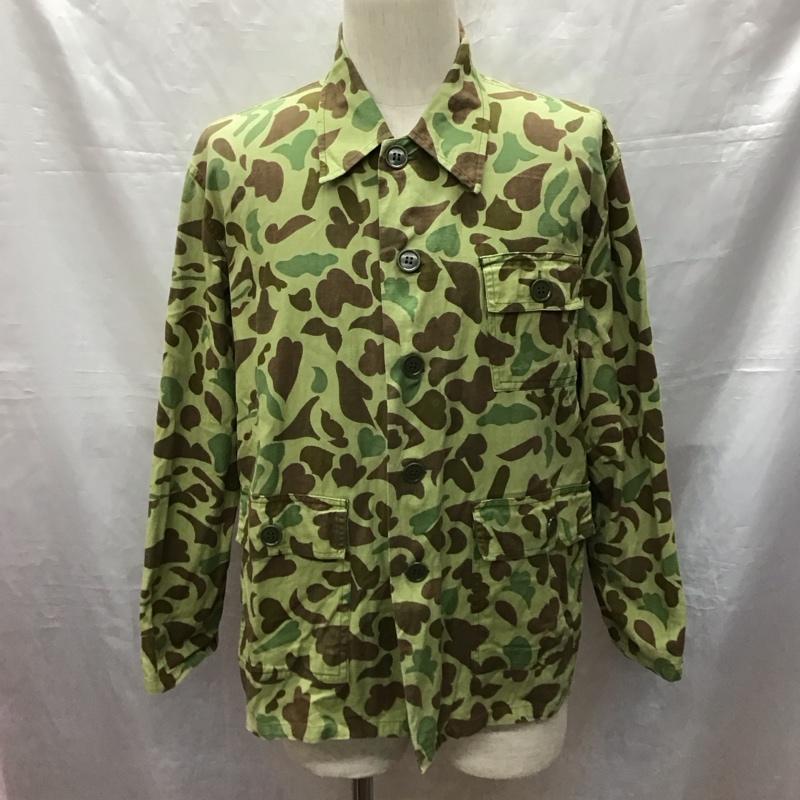 古着 USED シャツ、ブラウス 長袖 CALIBER 70年代 ミリタリー S カモフラージュ柄・迷彩 マルチカラー / マルチカラー /  メンズ USED 古着 中古 10121175