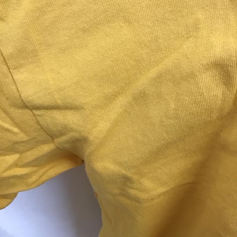 チャンピオン Campion Tシャツ 半袖 L 無地 黄 / イエロー /  メンズ USED 古着 中古 10128256