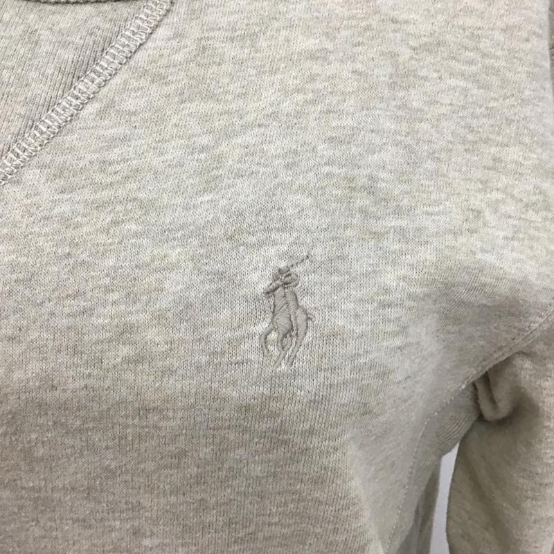 ポロラルフローレン POLO RALPH LAUREN トレーナー 長袖 S 無地 ベージュ / ベージュ /  レディース USED 古着 中古 10125069