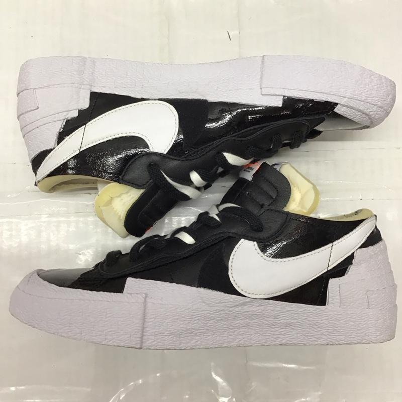 ナイキ NIKE スニーカー スニーカー DM6443-001 BLAZER LOW SACAI 28.5cm 箱有 28.5cm ロゴ、文字 黒 / ブラック / X 白 / ホワイト /  メンズ USED 古着 中古 10117942