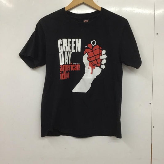 古着 USED Tシャツ 半袖 半袖カットソー プリントTシャツ クルーネックカットソー バンドTシャツ M プリント 黒 / ブラック /  メンズ USED 古着 中古 10139557
