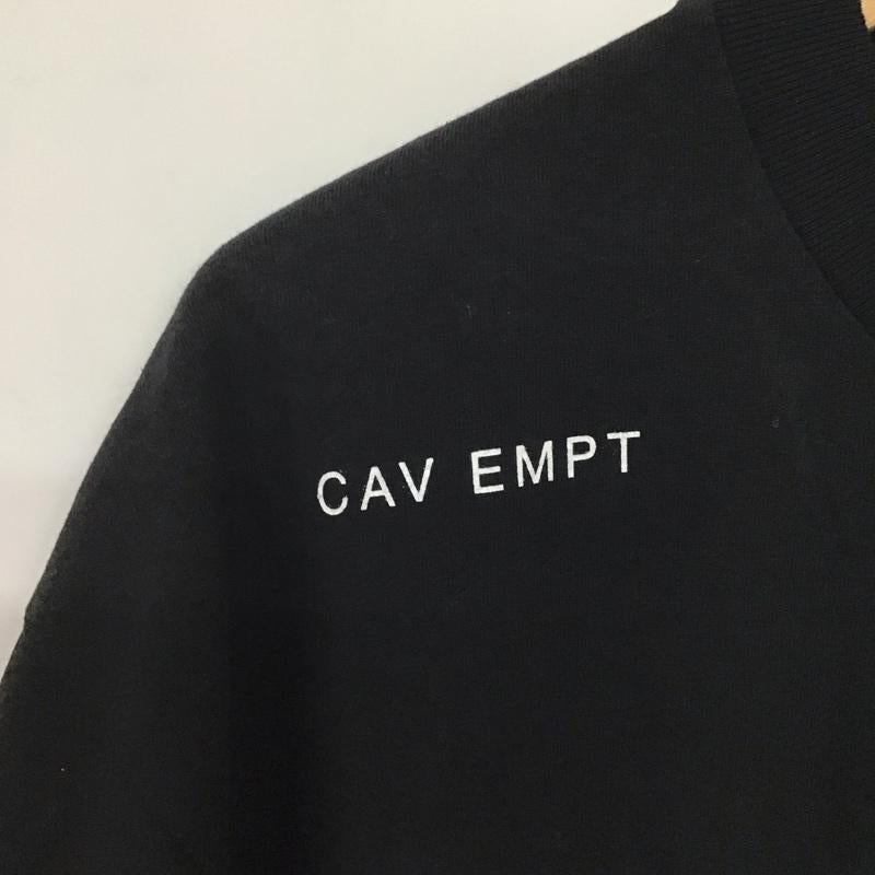 シーイー C E Tシャツ 半袖 半袖カットソー プリントTシャツ クルーネックカットソー XXL ロゴ、文字 黒 / ブラック /  メンズ USED 古着 中古 10141409