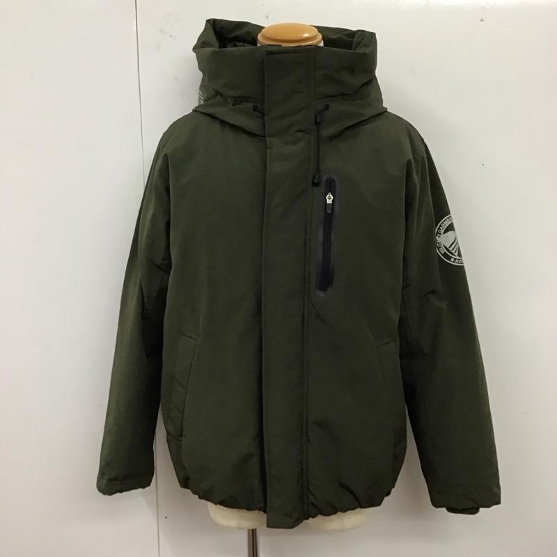 アヴィレックス AVIREX ジャケット、上着 ダウンジャケット 6182198 L 無地 カーキ / カーキ /  メンズ USED 古着 中古 10120532
