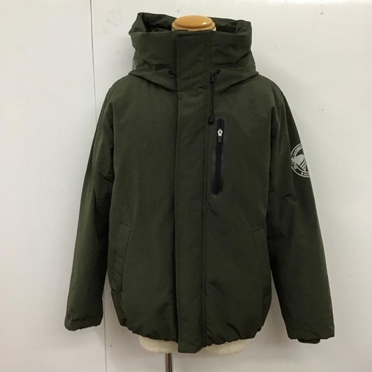 アヴィレックス AVIREX ジャケット、上着 ダウンジャケット 6182198 L 無地 カーキ / カーキ /  メンズ USED 古着 中古 10120532
