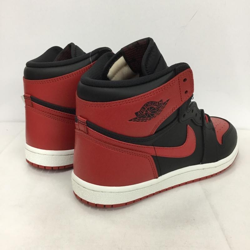 ナイキ NIKE スニーカー スニーカー HV6674-067 AIR JORDAN 1 HIGH 85 28cm 箱有 28.0cm ロゴ、文字 黒 / ブラック / X 赤 / レッド /  メンズ USED 古着 中古 10130765