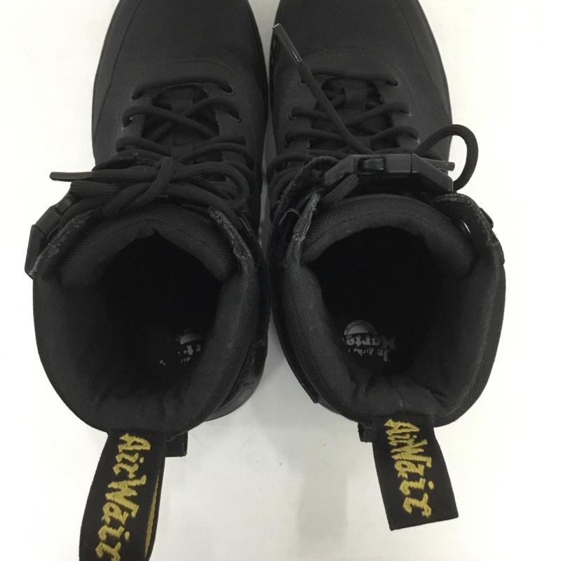 ドクターマーチン Dr.Martens ブーツ 一般 COMBS TECH レースアップブーツ UK8 US：9 無地 黒 / ブラック /  メンズ USED 古着 中古 10131821