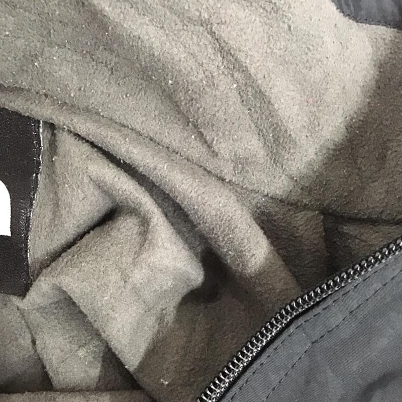 ザノースフェイス THE NORTH FACE ジャケット、上着 ジャンパー、ブルゾン ジップアップジャケット ジャンパー ジャケット カジュアルジャケット アウター XL ロゴ、文字 黒 / ブラック /  メンズ USED 古着 中古 10116008