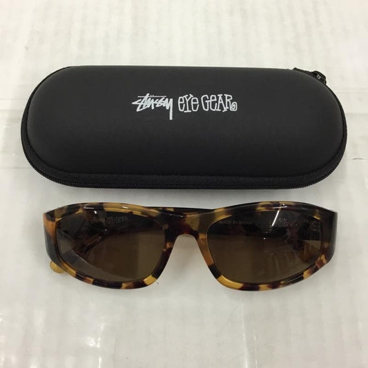 ステューシー STUSSY めがね・サングラス サングラス LANDON ケース付き ワンポイント 茶 / ブラウン /  メンズ USED 古着 中古 10105468