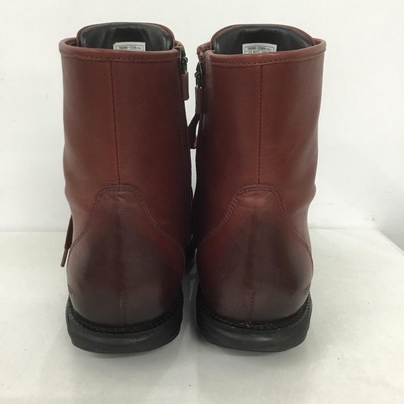 古着 USED ブーツ ショートブーツ MBT レースアップ UK6.5 US：9 ロゴ、文字 茶 / ブラウン /  メンズ USED 古着 中古 10143557