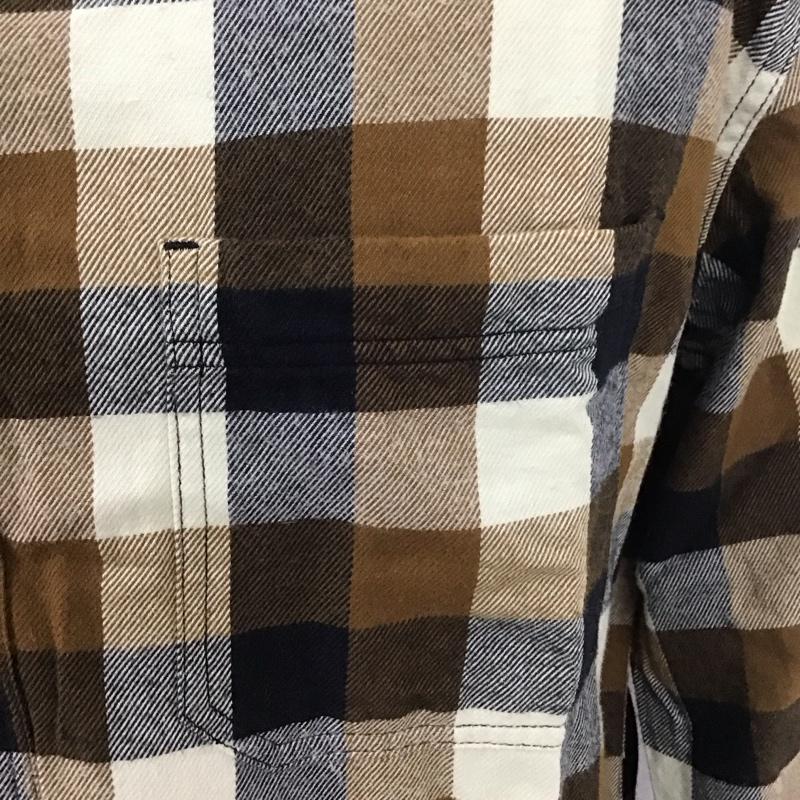 エディーバウアー Eddie Bauer シャツ、ブラウス 長袖 コットン M チェック マルチカラー / マルチカラー /  メンズ USED 古着 中古 10111259